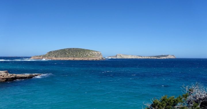 S'illa des Bosc y el islote de sa Conillera, en la costa occidental de Ibiza