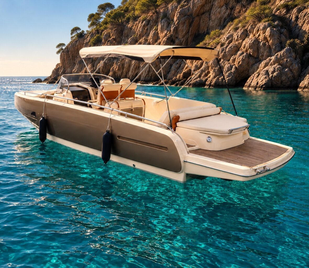 Lancha Invictus GT280 Bluewater de alquiler en Port d'Aro