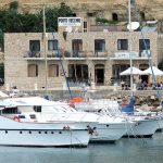 Foto de archivo de embarcaciones de recreo amarradas en la marina de Mgarr, en la isla maltesa de Gozo