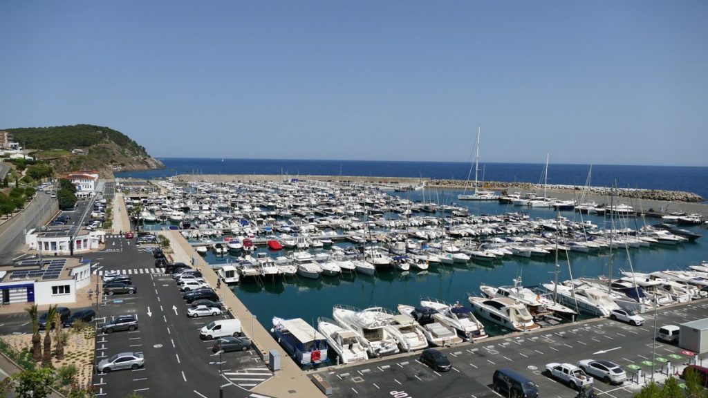 Barcos amarrados en Marina Palamós