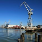 Foto de archivo (2011) del astillero de Navantia en San Fernando, Cádiz