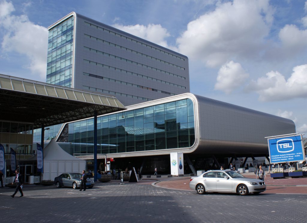 Foto de archivo (2010) del edificio Elicium del recinto RAI de Ámsterdam, donde se exponen los finalistas de los premios DAME