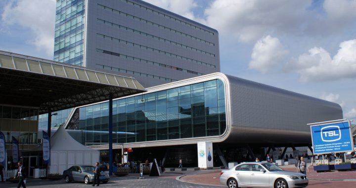 Foto de archivo (2010) del edificio Elicium del recinto RAI de Ámsterdam, donde se exponen los finalistas de los premios DAME