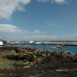 Muelle pesquero del puerto de La Restinga, en el sur de El Hierro