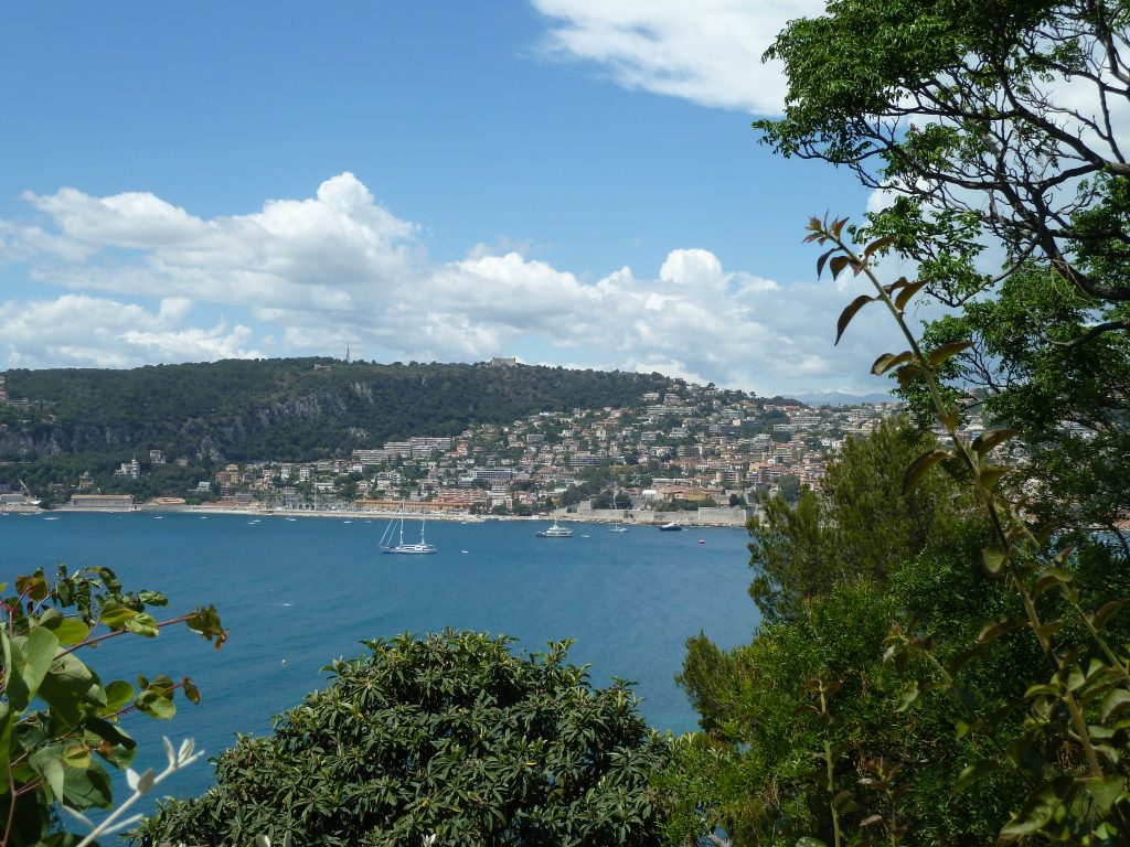 Vista de la rada de Villefranche-sur-Mer, en los Alpes Marítimos
