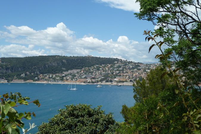 Vista de la rada de Villefranche-sur-Mer, en los Alpes Marítimos